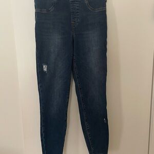 SPANX Dark Blue Skinny Jeans